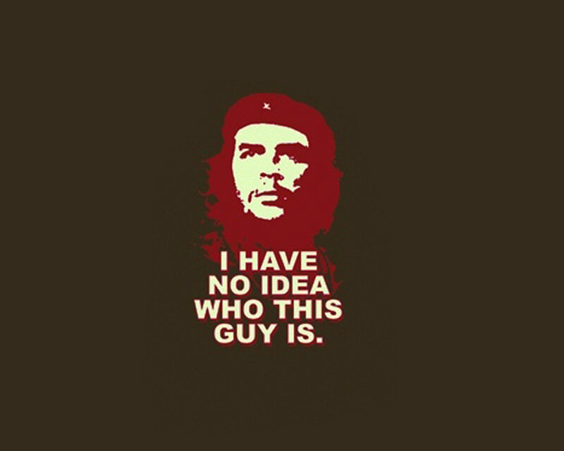 Che Guevara meme with text