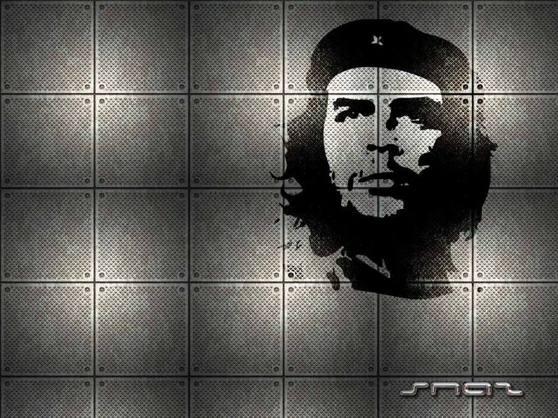 Che Guevara Portrait — Black