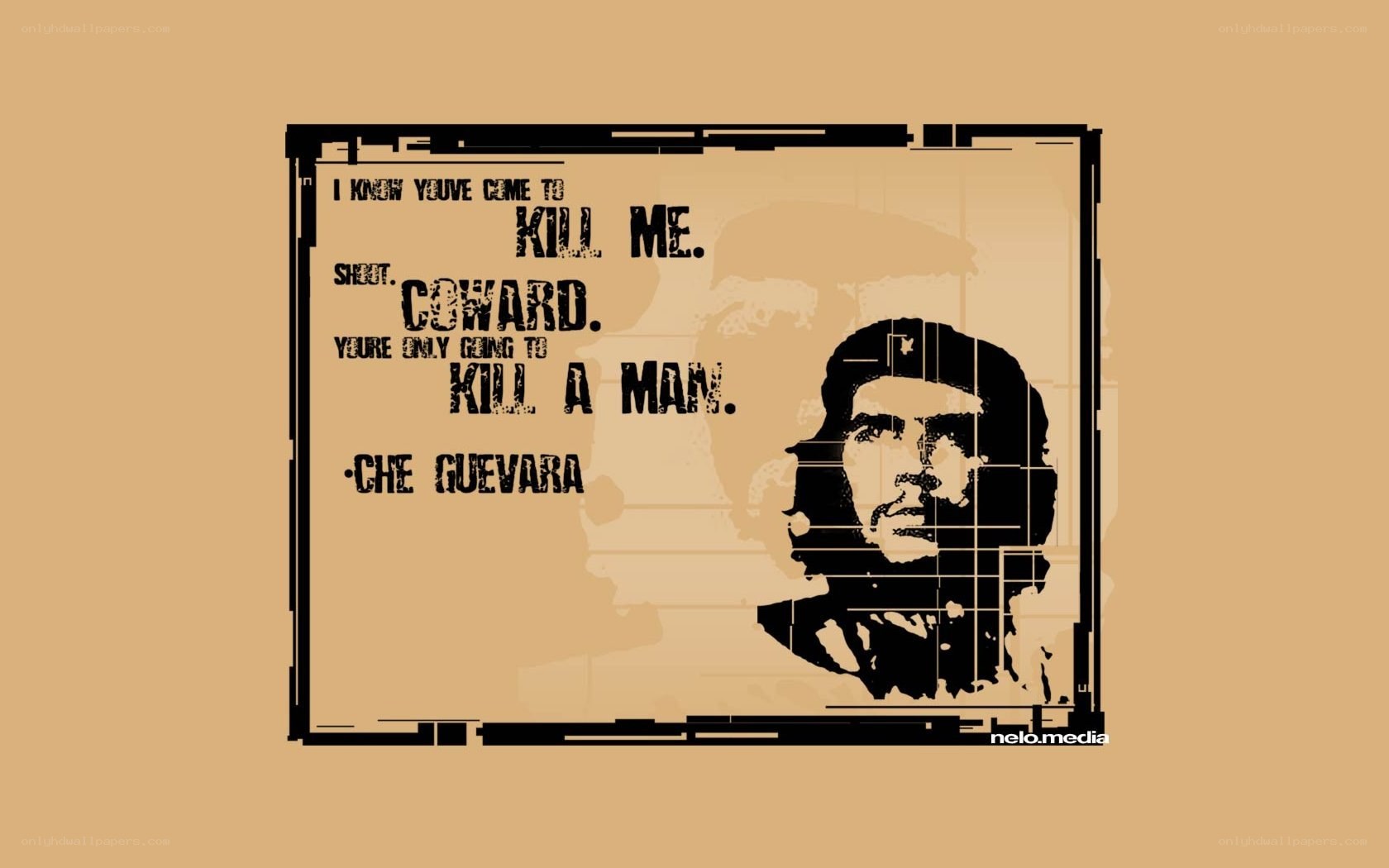 Che Guevara quote poster