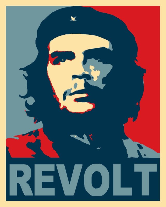Che Guevara revolution poster