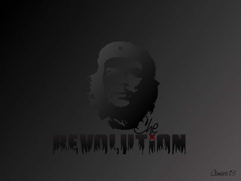 Che Guevara Silhouette — Black