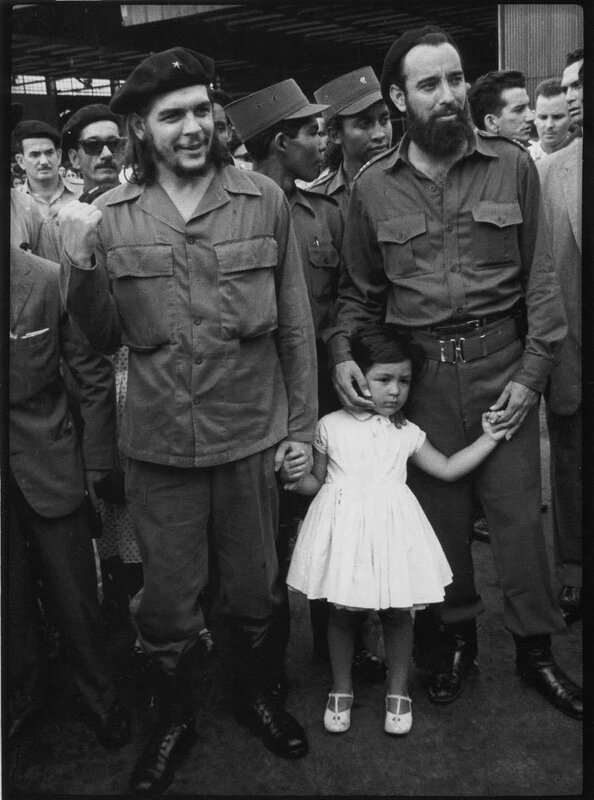 Che Guevara with child