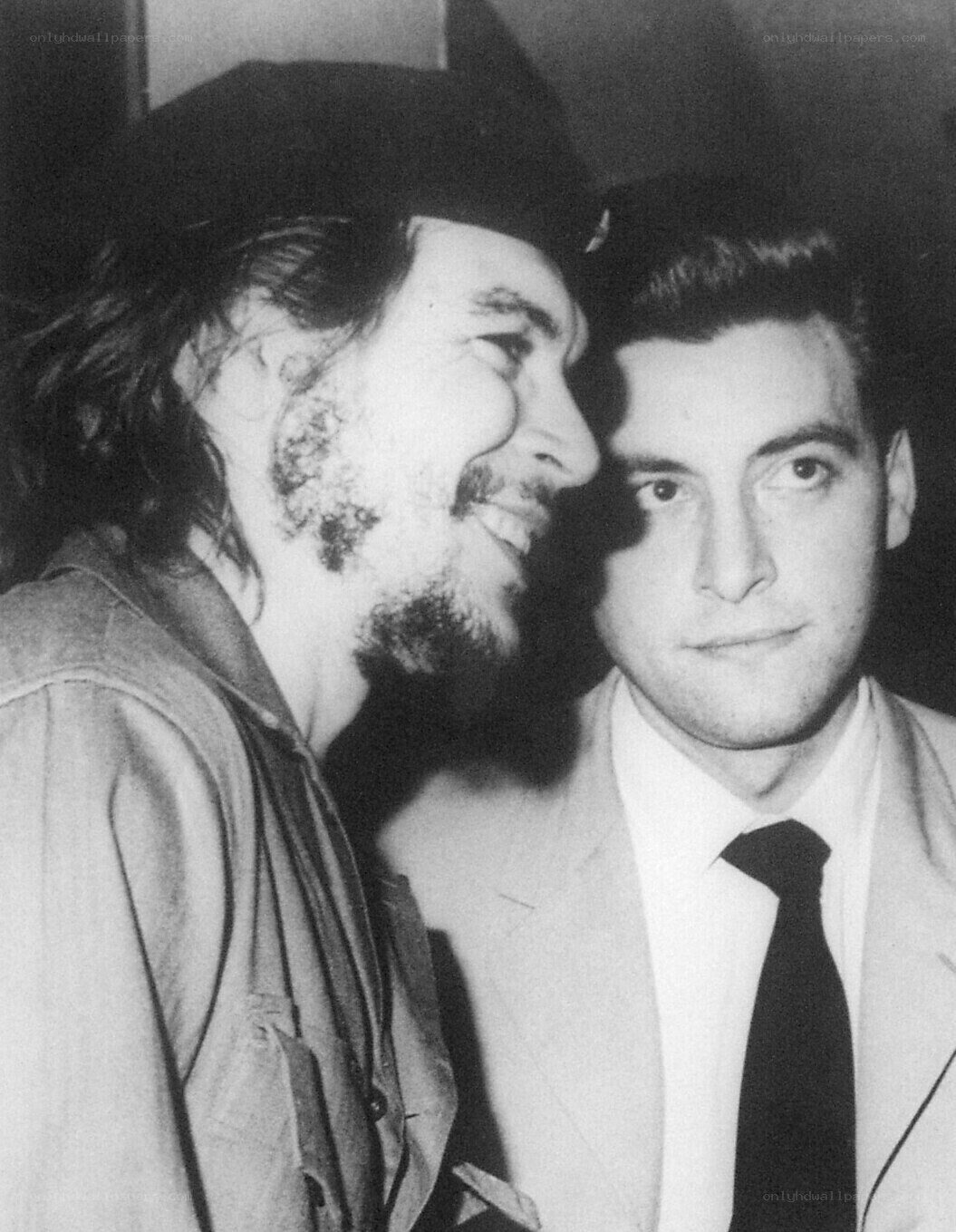 Che Guevara with friend