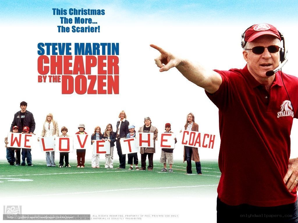Cheaper by the Dozen movie poster