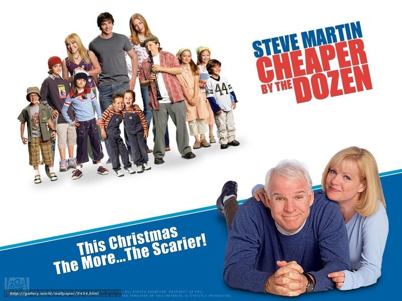 Cheaper by the Dozen movie poster