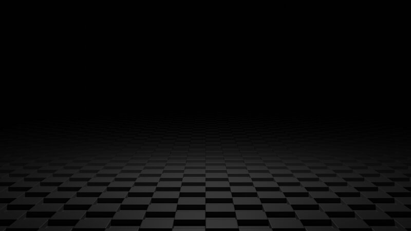 Checkerboard Floor Pattern — Black