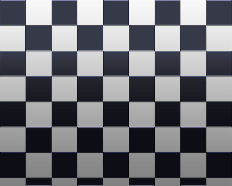 checkerboard pattern of dark tiles