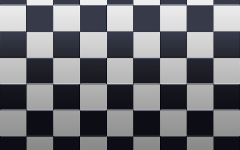 checkerboard pattern of tiles