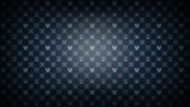 Checkered Pattern with Icons