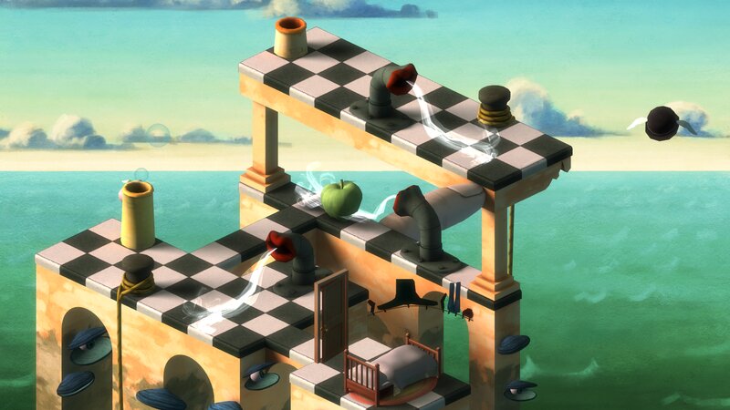 Checkered Platform Puzzle