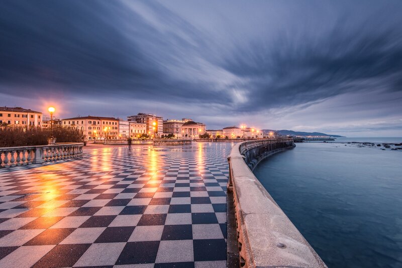 Checkered Promenade