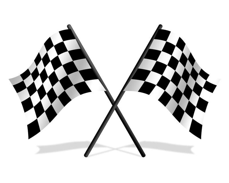 Checkered Racing Flags