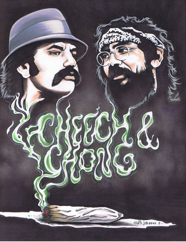 Cheech & Chong artwork