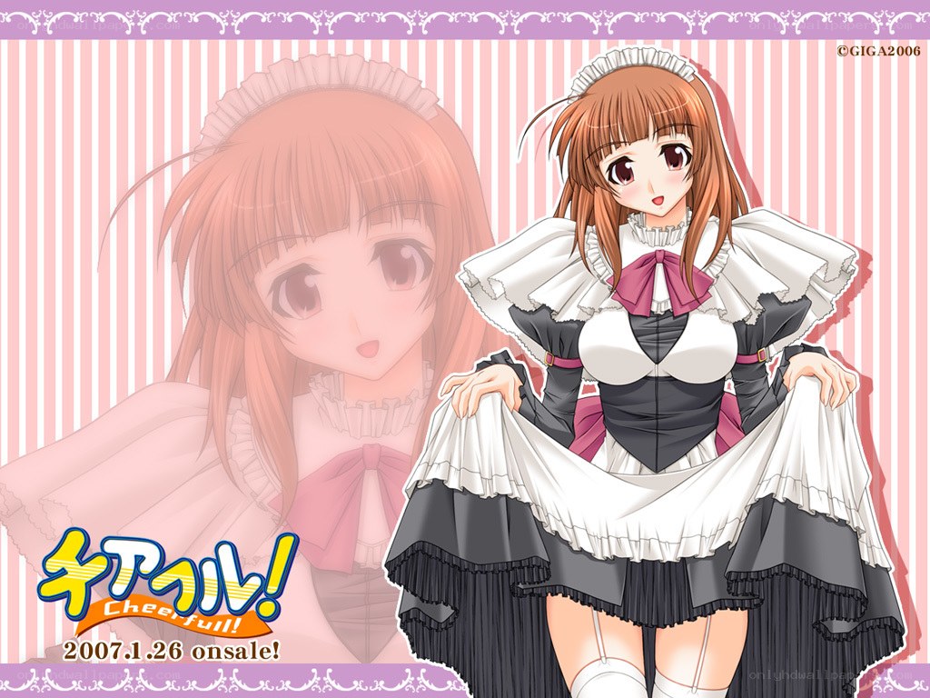 Cheerful! anime character art