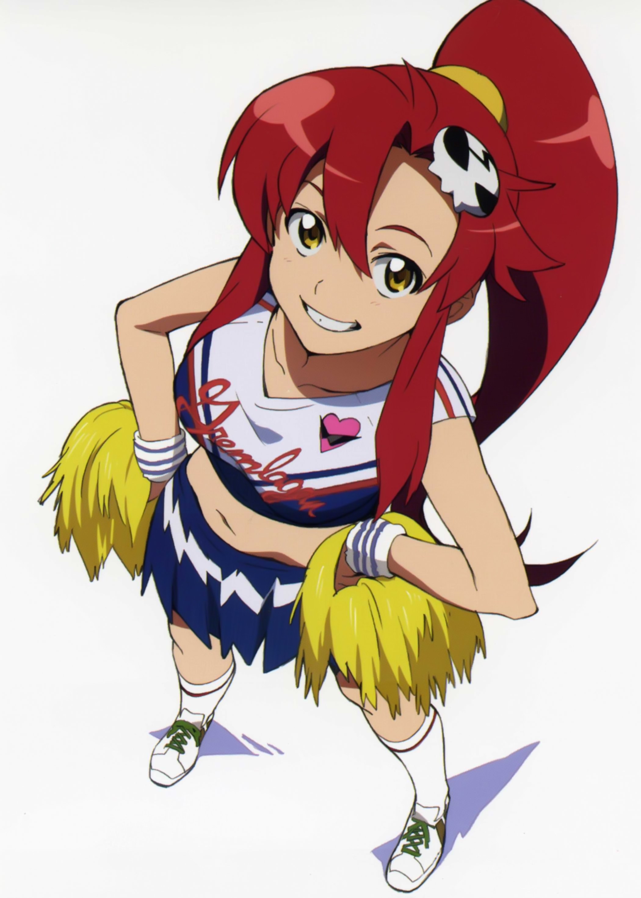 cheerleader anime character