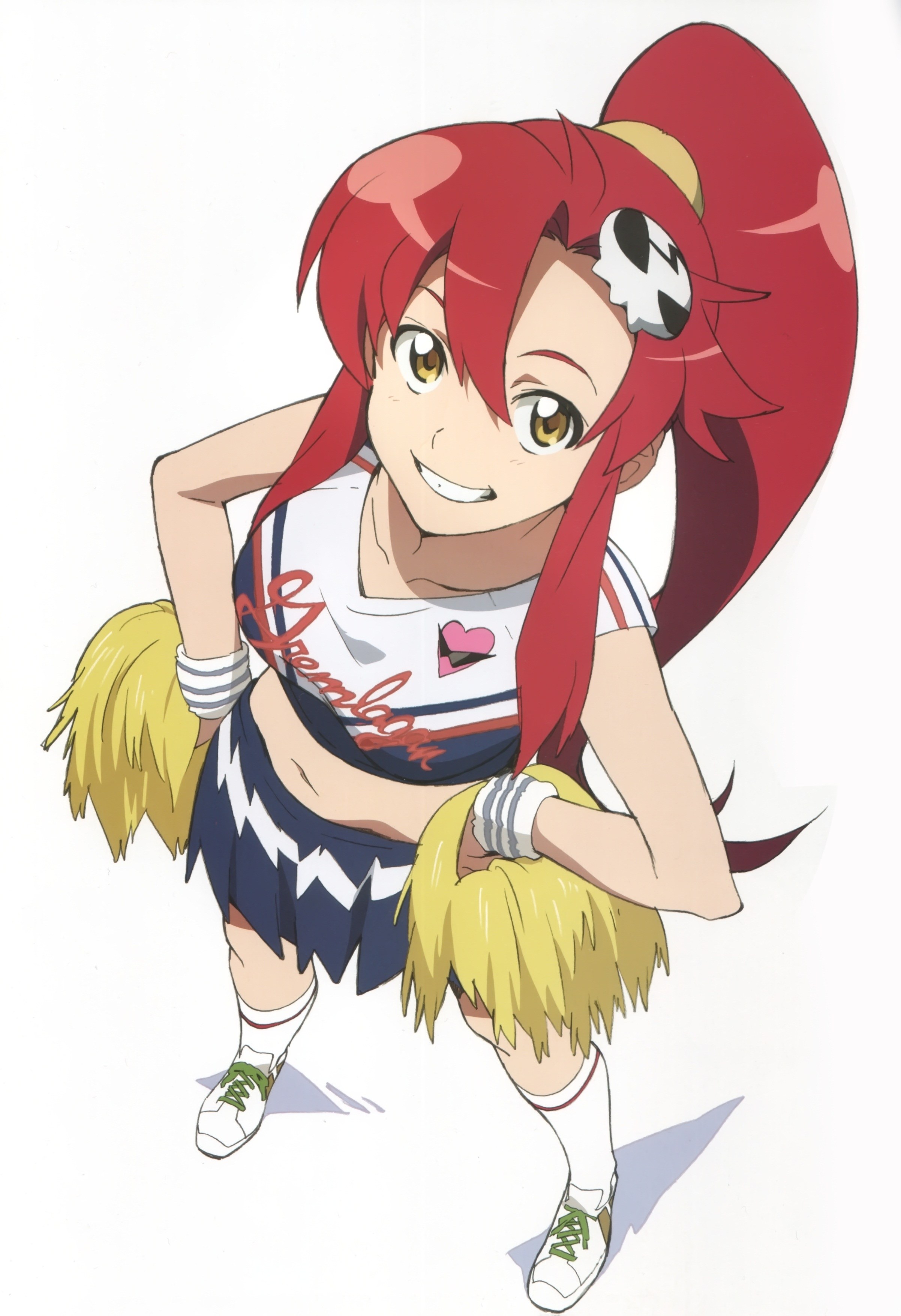 cheerleader anime character