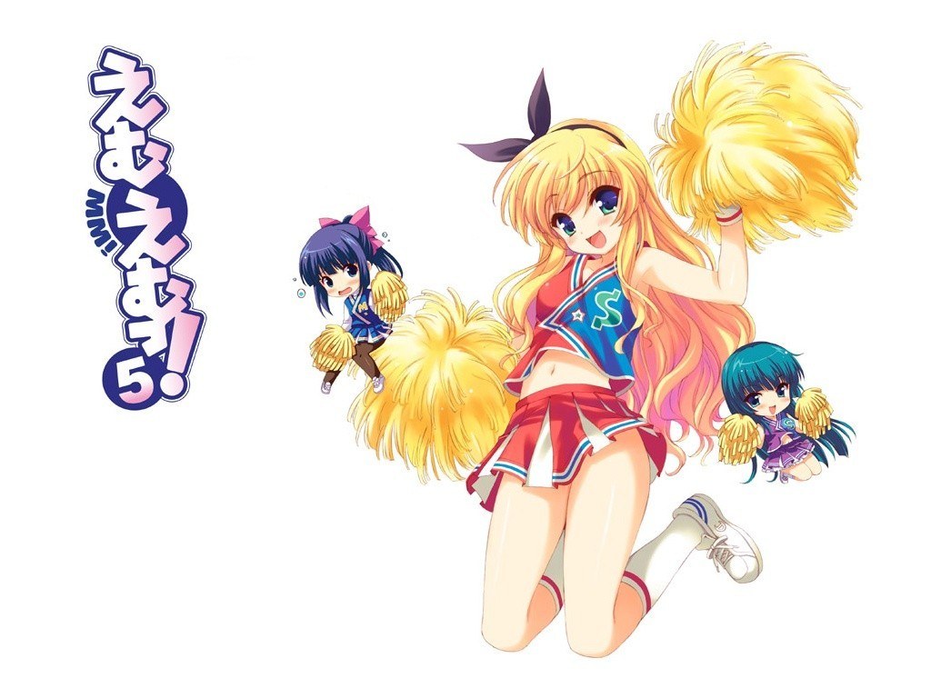 cheerleader anime characters
