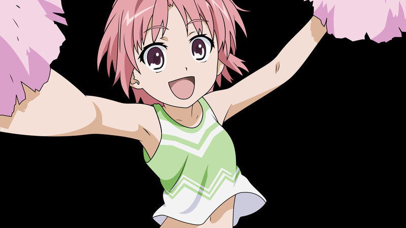 cheerleader anime girl