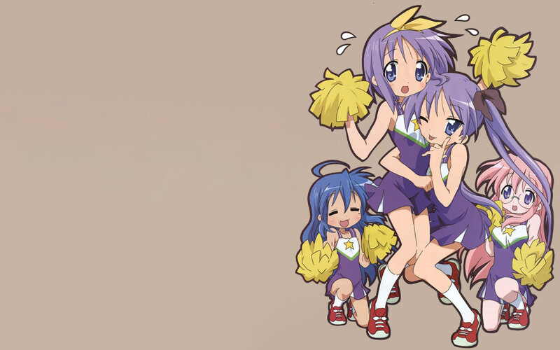cheerleader anime girls