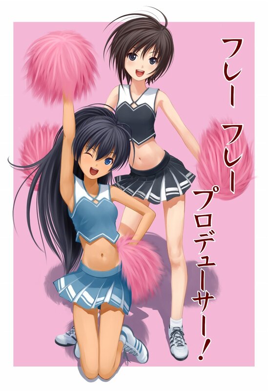 cheerleader anime girls