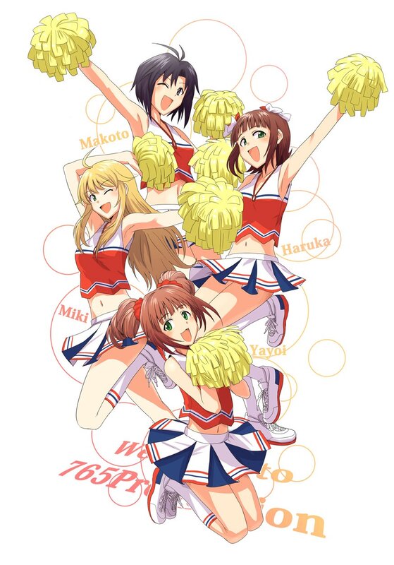 cheerleader anime group