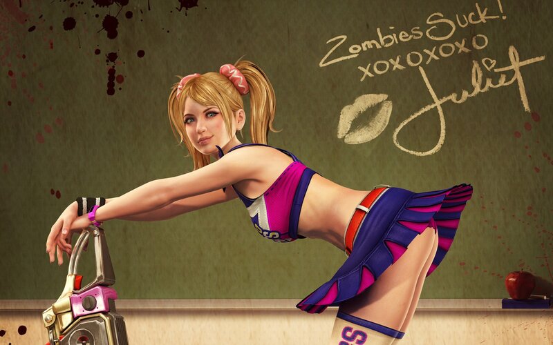 cheerleader character in classroom