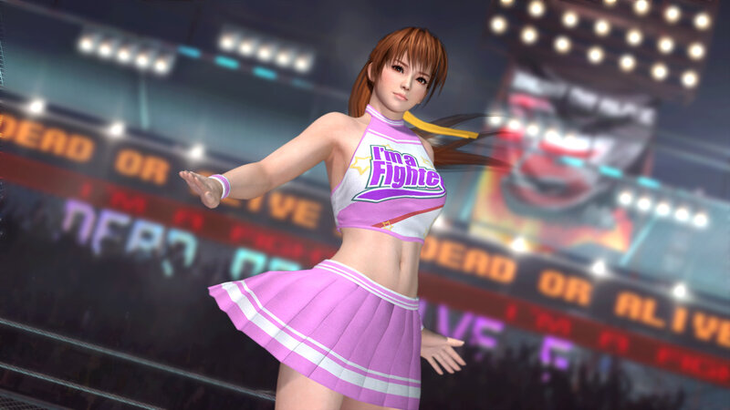 Cheerleader Character — Pink