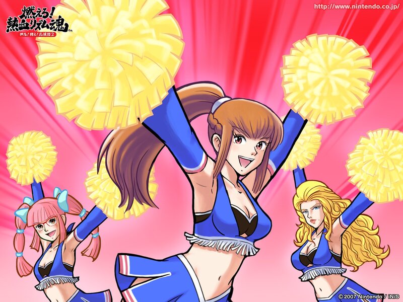 cheerleader characters from game