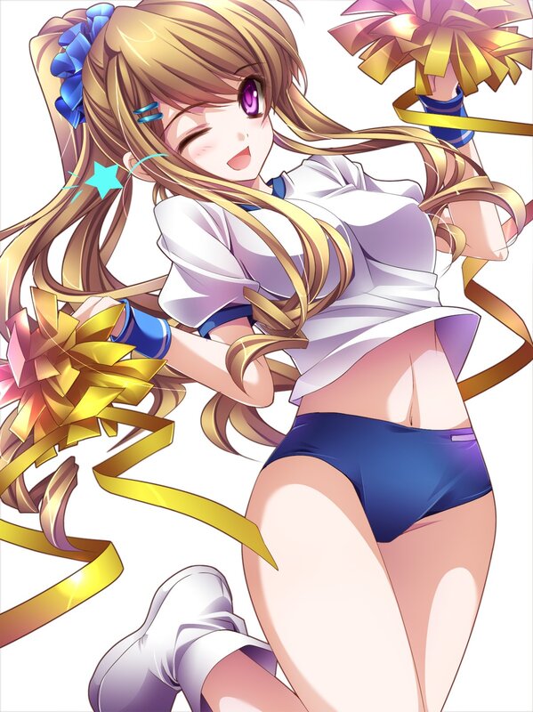 Cheerleader Girl — White
