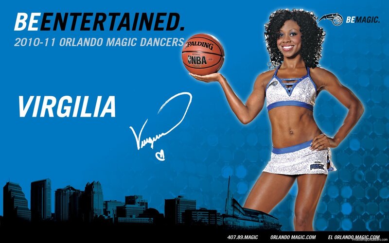 Cheerleader Holding Basketball