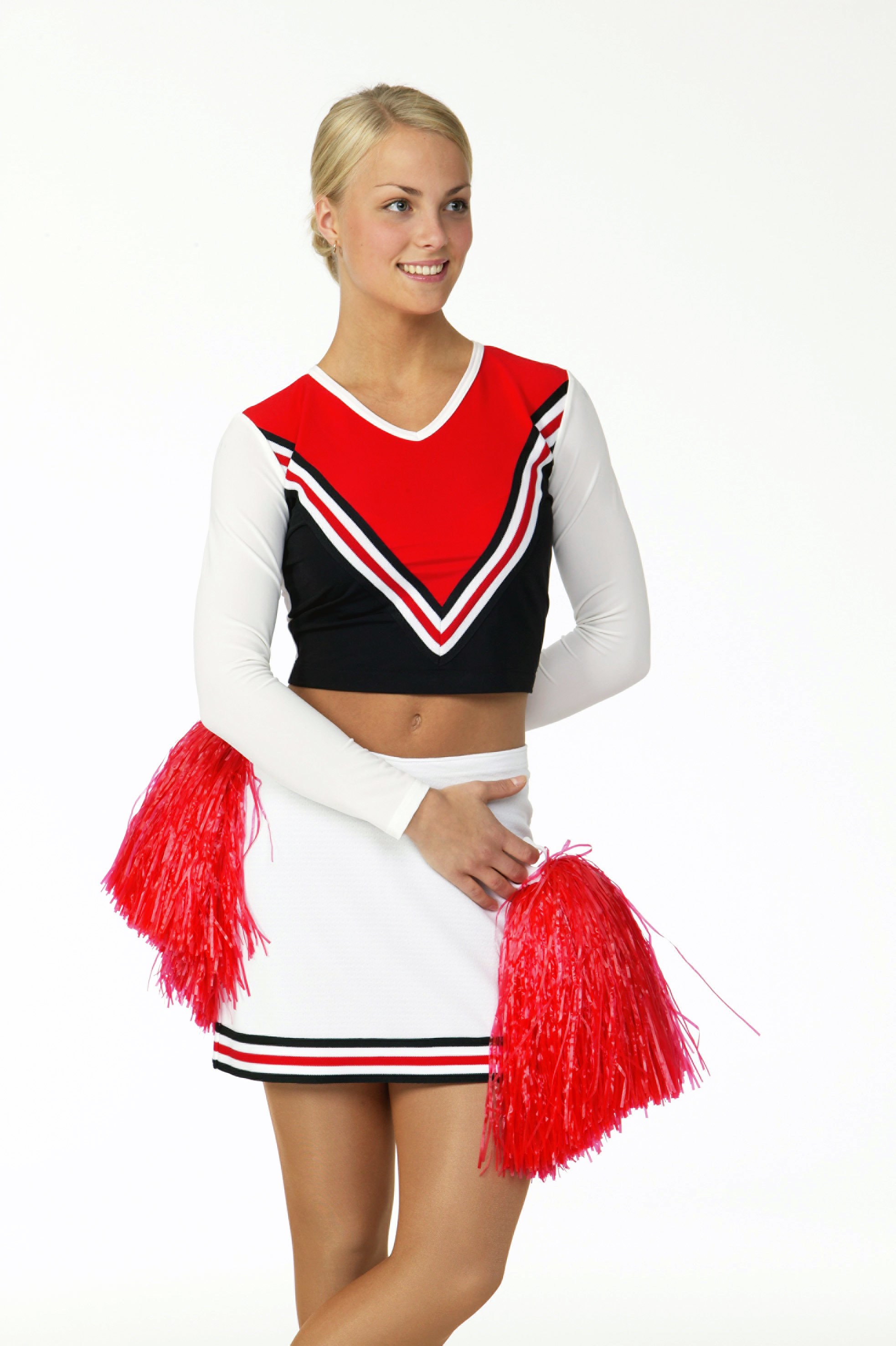 cheerleader in uniform