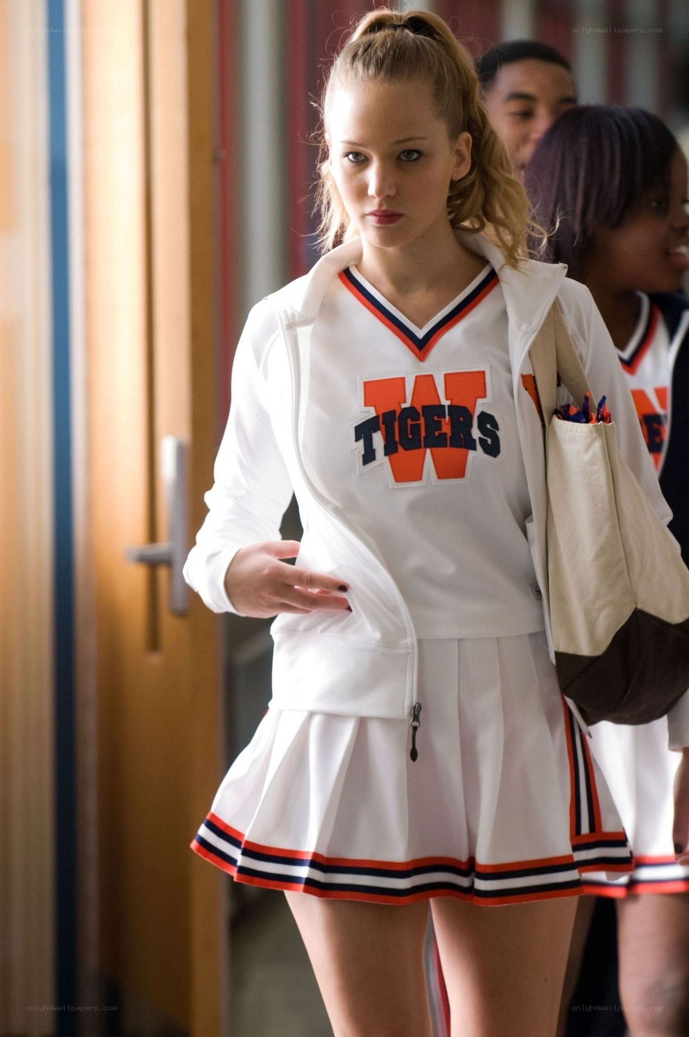 cheerleader in uniform