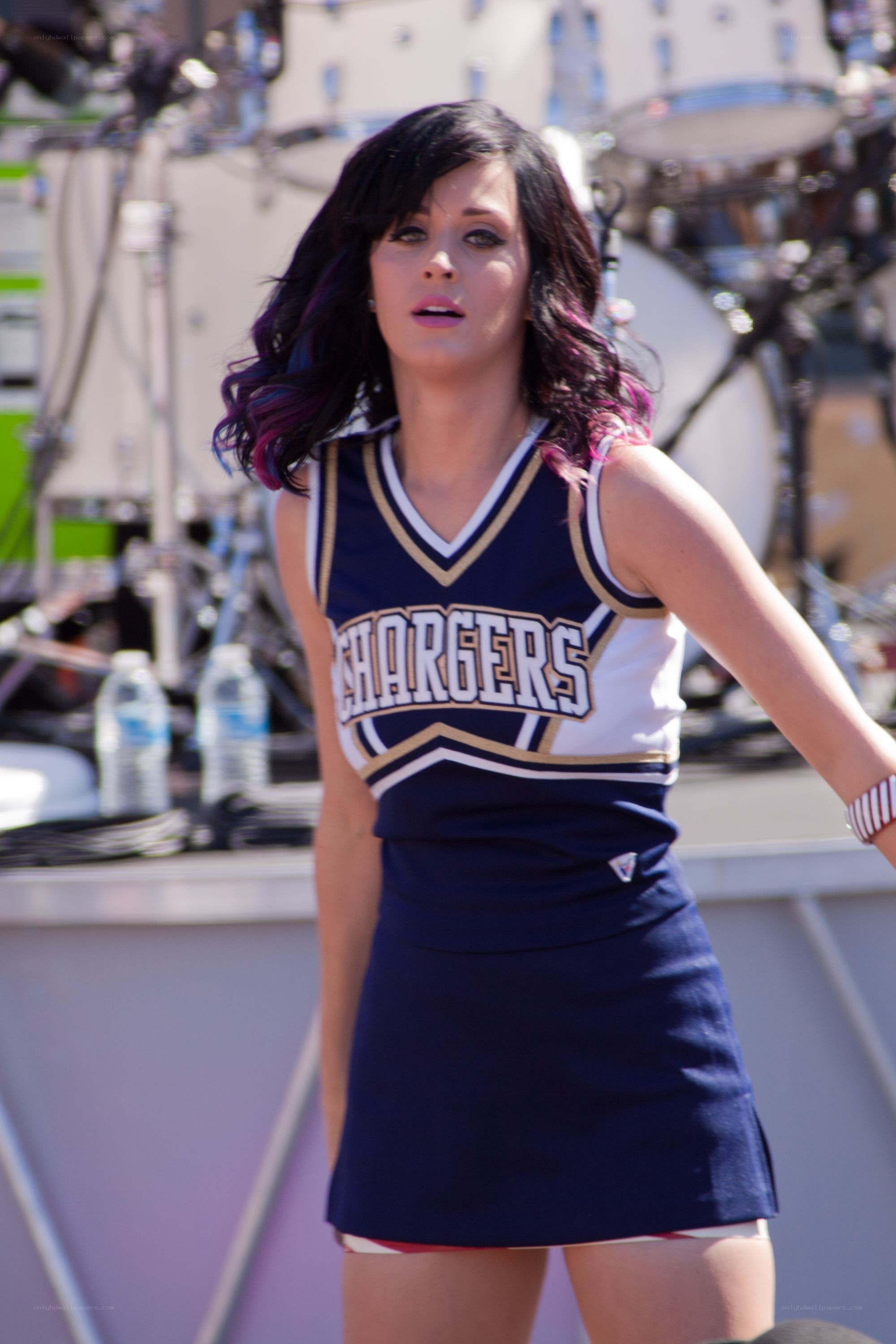 cheerleader in uniform