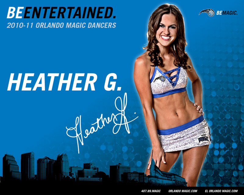 Cheerleader Posing