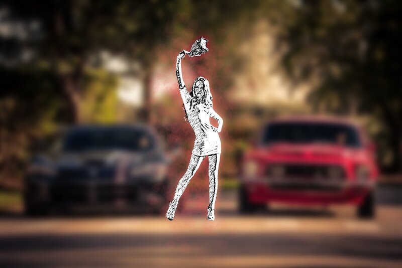 Cheerleader Sketch