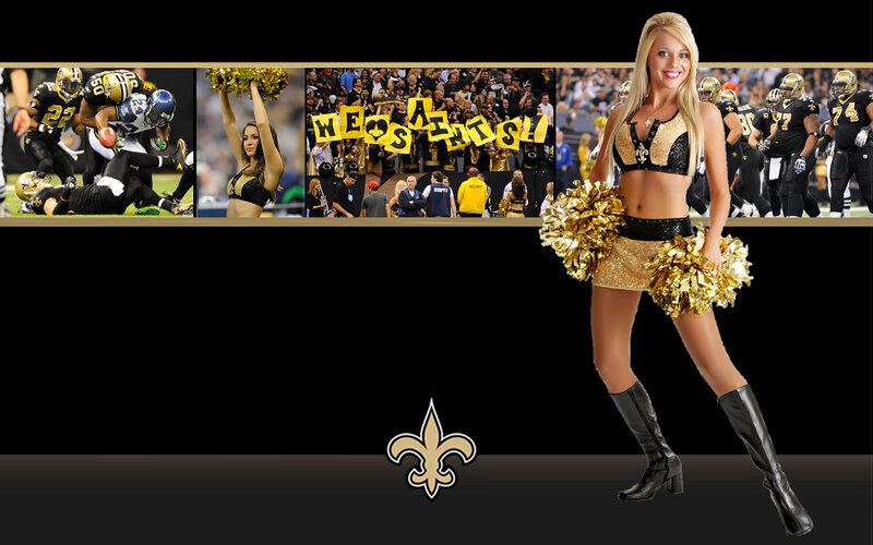 Cheerleader with Pom-poms — Black, Energetic