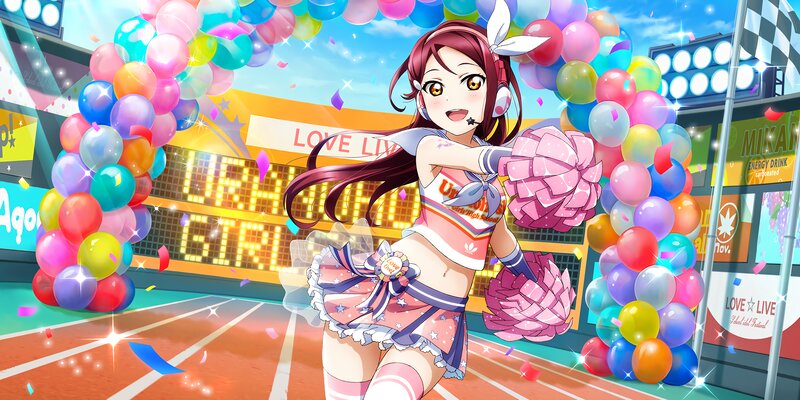 Cheerleader with Pom-poms — Pink