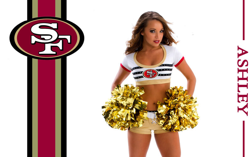 Cheerleader with Pom-poms — White, Confident, Photograph, Logo, Name