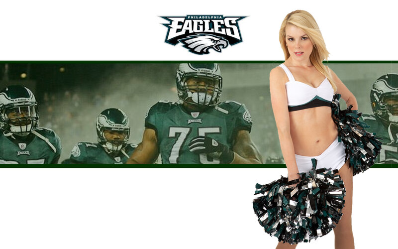 Cheerleader with Pom-poms — White, Dramatic