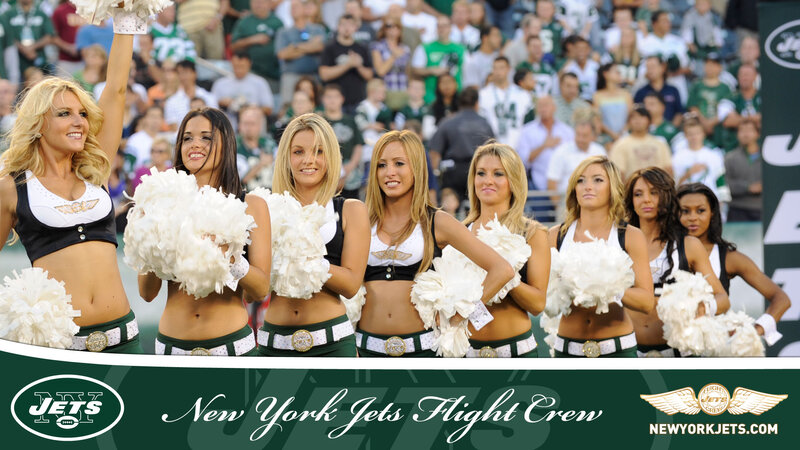Cheerleaders Performing — Green, Energetic