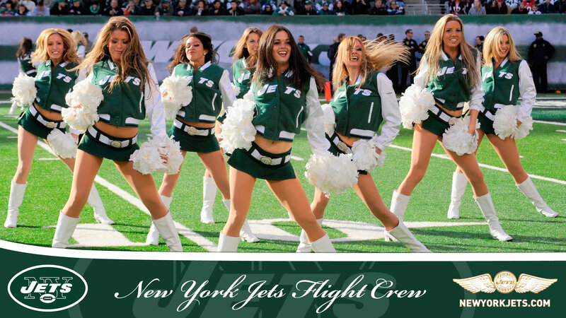 Cheerleaders Performing — Green