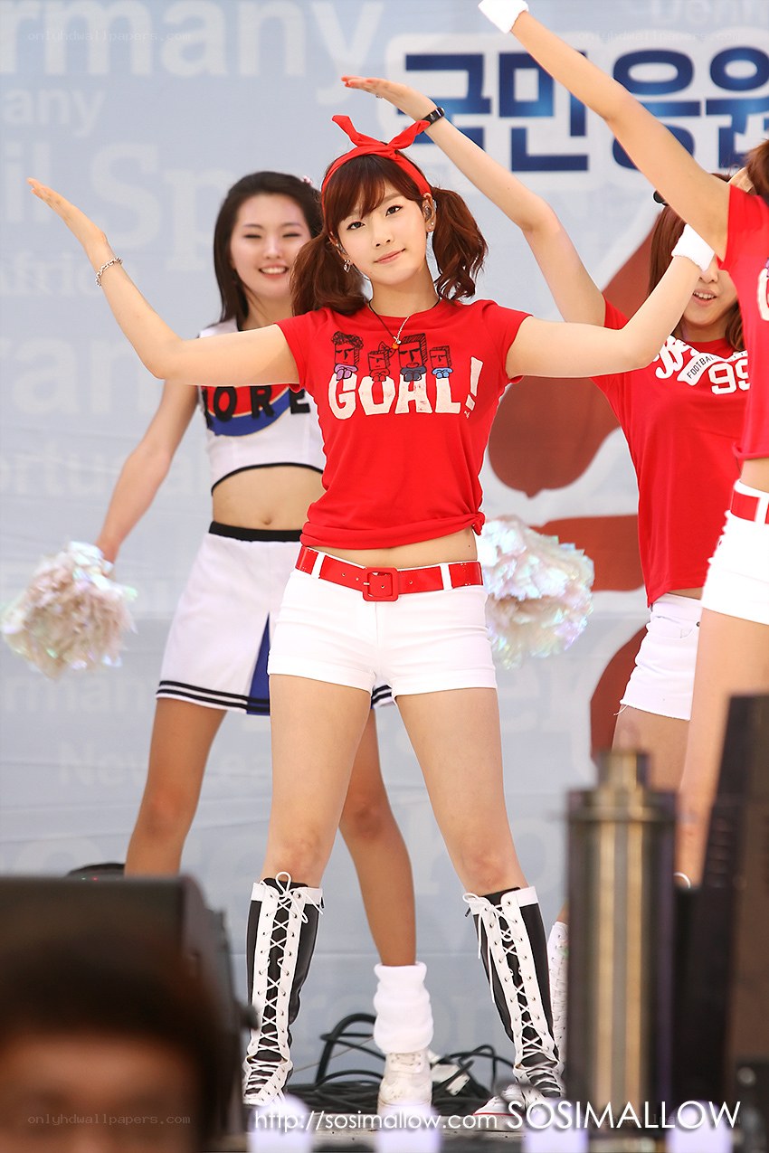 Cheerleaders performing on stage