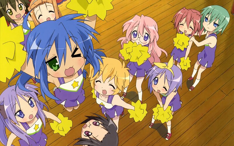 cheerleading anime girls