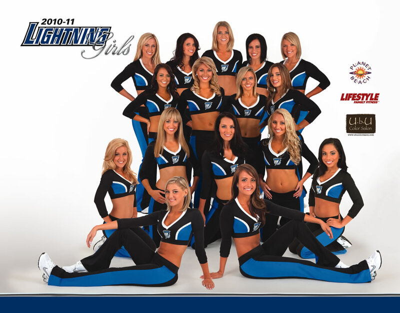 Cheerleading Team Photo