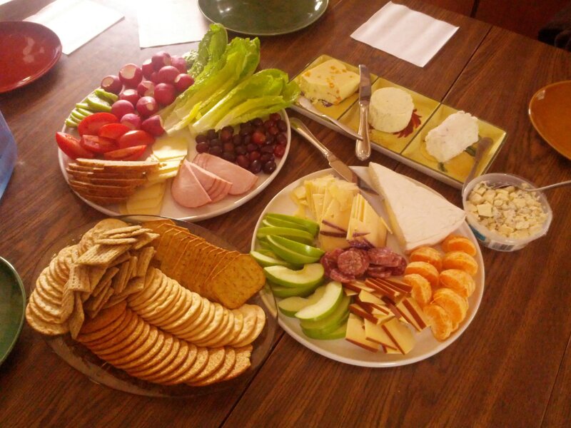 Cheese and Cracker Platters