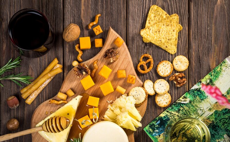 Cheese and Crackers Platter