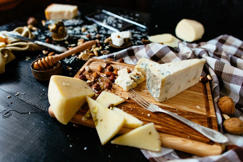 Cheese and Nuts on Board