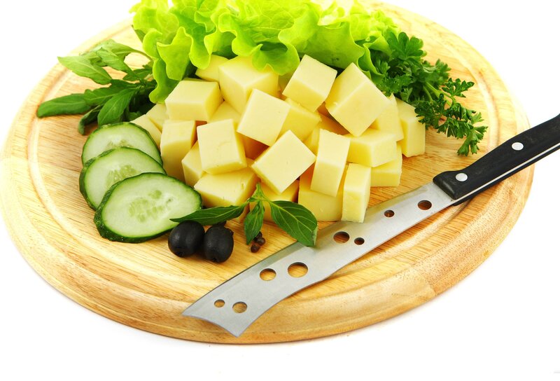 Cheese and Vegetables — Green
