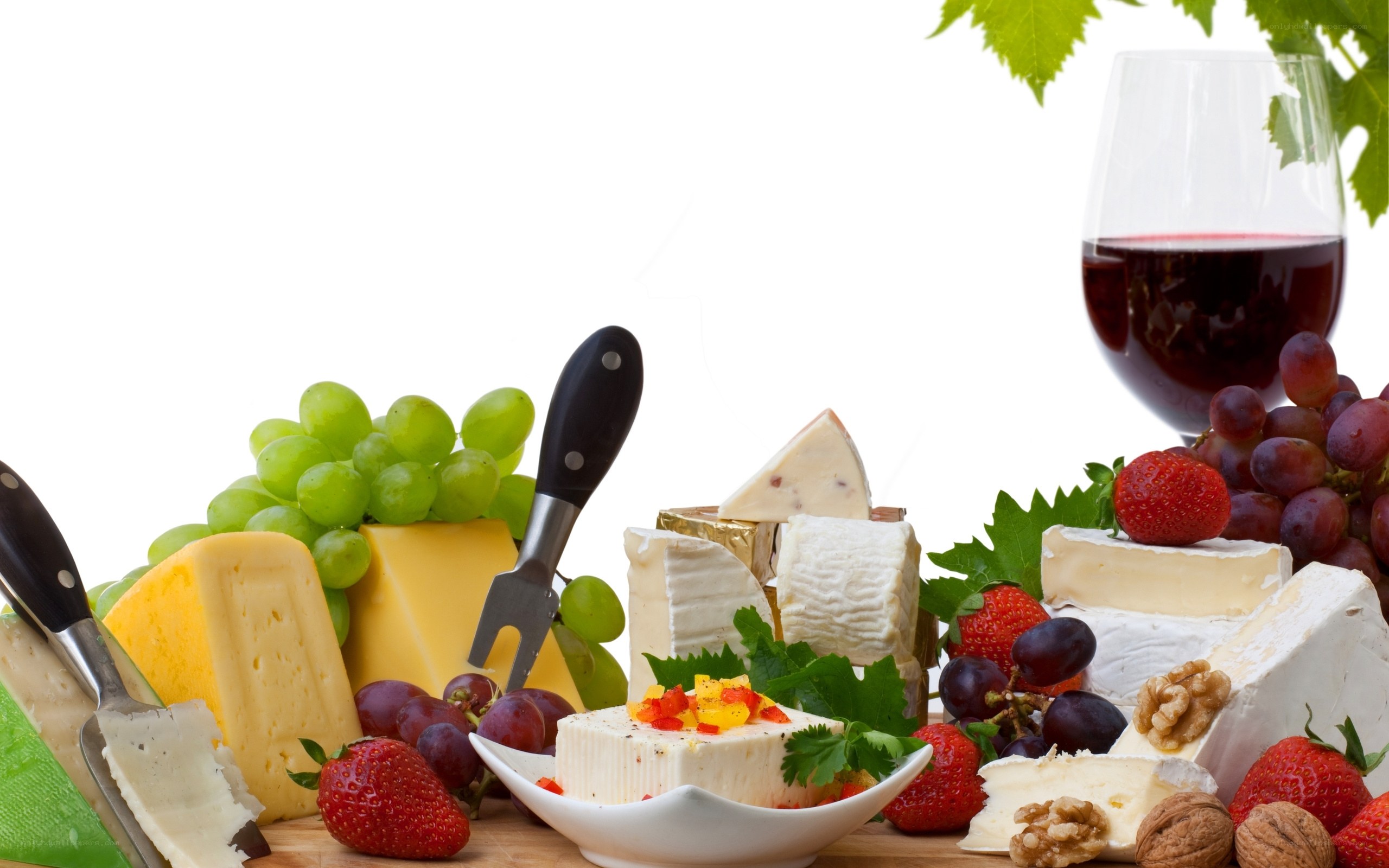 cheese and wine platter