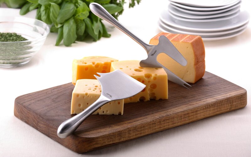 Cheese board with tools